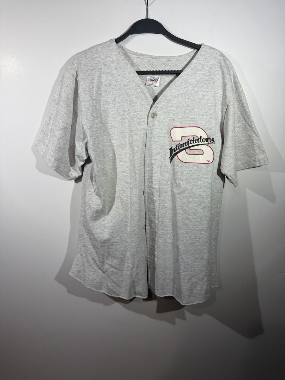 Vintage 90s Dale Earnhardt Sr. NASCAR Racing Baseball T Shirt Small Intimidators